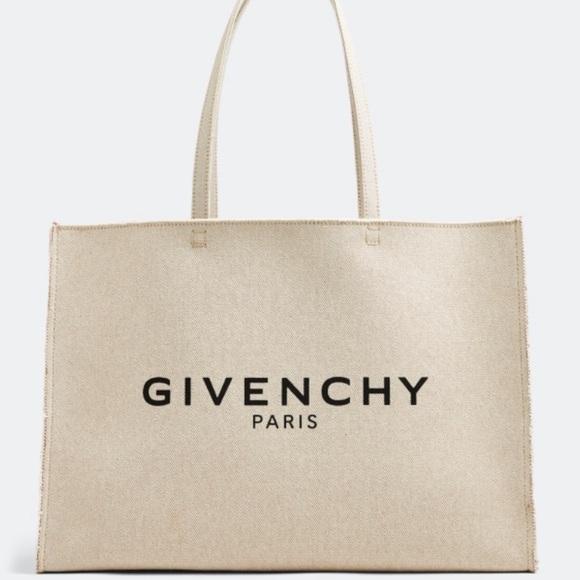 Givenchy Handbags - Givenchy Large G-Tote Large Handle – Natural Beige